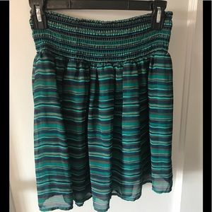 Old Navy striped flippy skirt size S
